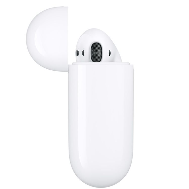 Apple AirPods True Wireless Earphones with Charging Case [2019] | White