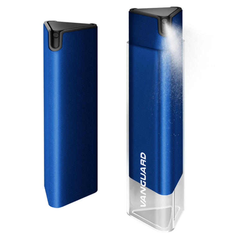 Viva Madrid Vanguard Vapor All in One Anti-Microbial Screen Cleaner, Anti-Bacteria, Anti-Germs Spray Compatible for All Mobile Phones, Laptop, Camera Lens, Tablet, iPad - Blue