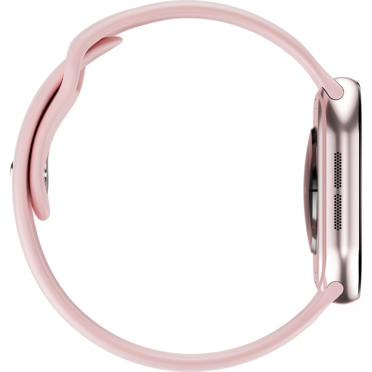 Green Lion Communicate Smart Watch with 2.07" IPS Dispaly, 380mAh Battery Capacity, Wireless Charging, AI Voice Assistant, 1GB Flash, 3-5 Days Working Time - Rose Gold