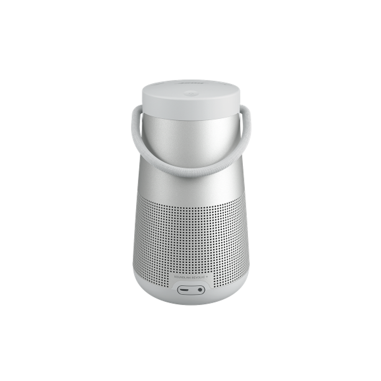 Bose Portable Speaker SoundLink Revolve Plus Bluetooth Speaker with Handle, Immersive Sound, Water Resistant, 16-hours Battery Life -  Luxe Gray