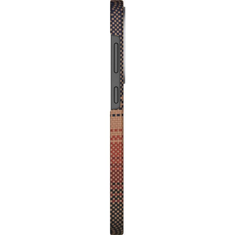 Pitaka Aries Tactile Woven Case for Samsung Galaxy S25 Plus, 6.7-inch, Incredibly Slim and Light, Fusion Weaving - Sunset