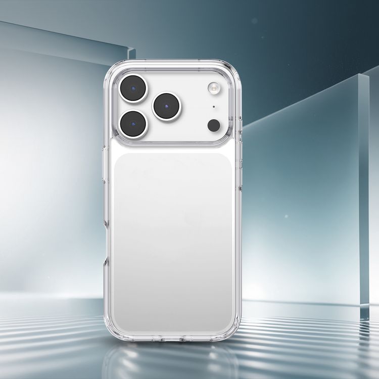 Levelo Clara Clear Case with Long-Lasting Clarity for iPhone 17 Pro, Enhanced Camera & Screen Protection, Precision Fit, Shock-Resistant Bumper, Ever-Clear Technology, Drop-Tested - Transparent