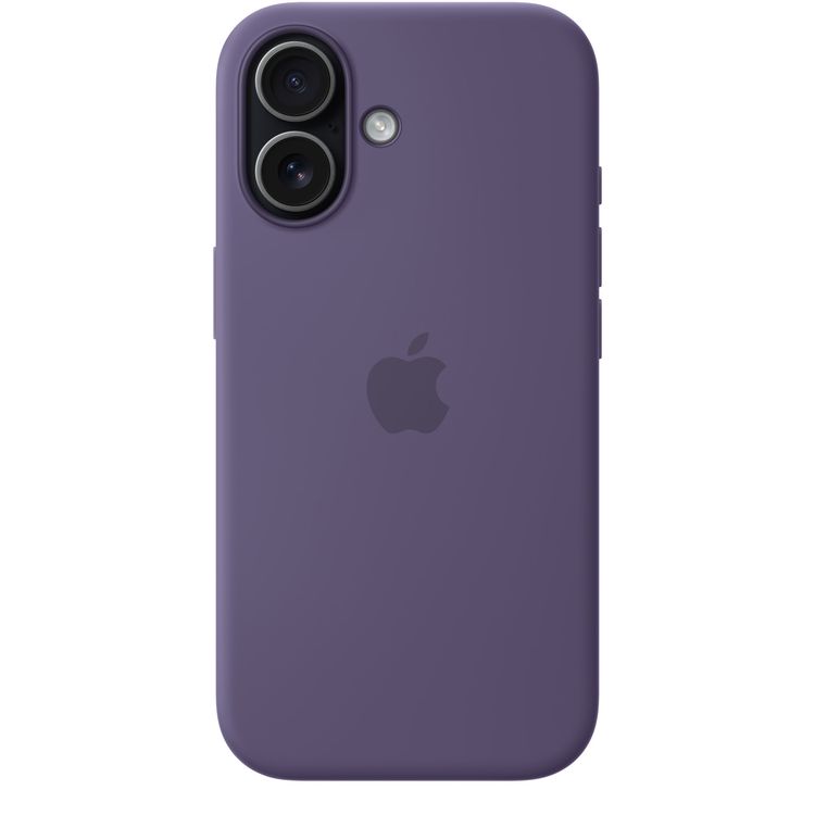 Apple iPhone 17 Silicone Case with MagSafe, Anti-Scratch, Drop Protection, Soft Microfiber Lining, Built-in Powerful Magnets - Purple Fog