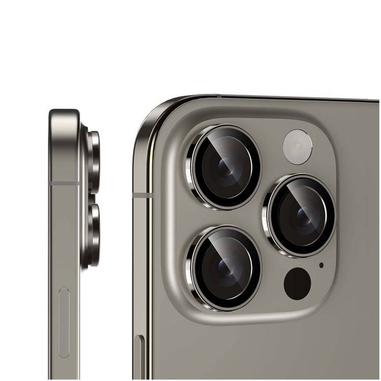 Green Lion HD Elite Camera Lens, AR Coating, HD Clearity, Seamless Fit - Natural Titanium