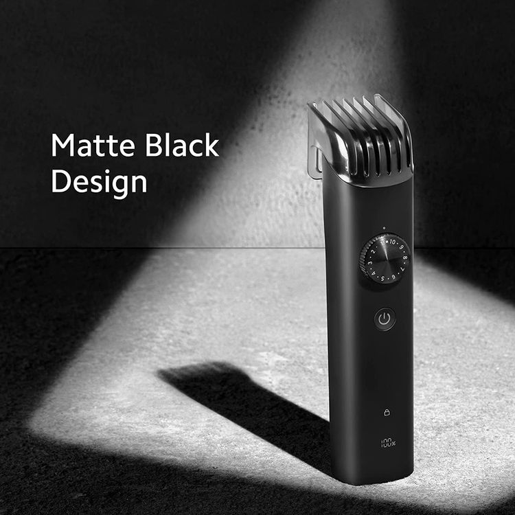 مجموعة العناية الشخصية Xiaomi Grooming Kit Pro مع وظيفة السلك واللاسلكية، حتى 90 دقيقة من وقت العمل، بطارية ليثيوم أيون بسعة 800 مللي أمبير في الساعة، 40 إعداد طول، دقة قص تصل إلى 0.5 مم، شحن سريع، قفل للسفر، مستوى مقاومة الماء IPX7 - باللون الأسود.