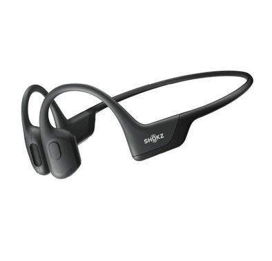 Shokz OpenRun Pro Sport Headphones with 10 Hours Battery Life, Magnetic Charging Cable, Dual Noise-Cancelling Microphones, Secure Fit - Black
