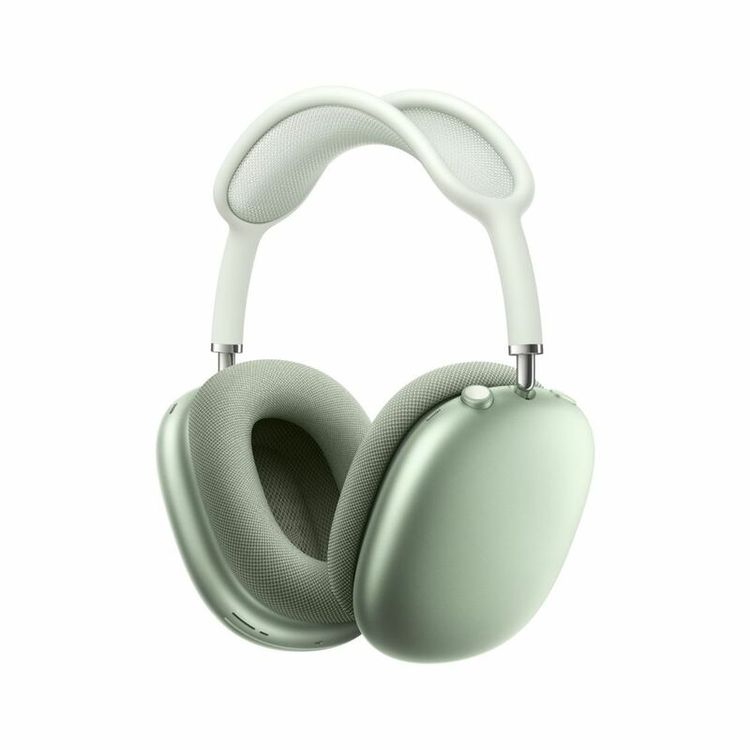 Apple AirPods Max Wireless Over-Ear Headphones, Active Noise Cancelling, Memory Foam & Steel Material, Wireless & Bluetooth Connectivity, Up to 20 Hours Working Time - Green