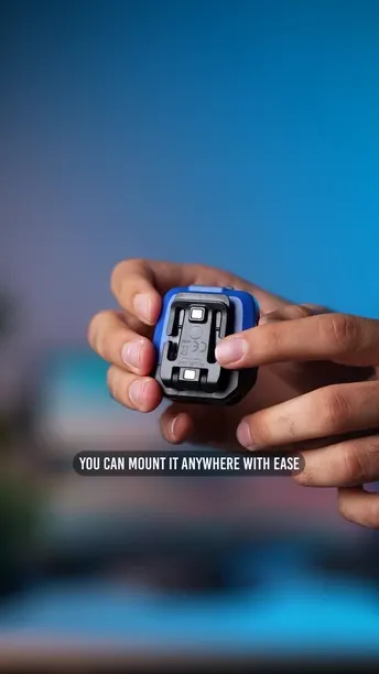 Shop The Powerology Camping Pocket Light in UAE | 1.5 Hours Recharge Time - Black Color | (PCMPLGHT)