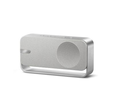 Bose SoundLink Home Portable Speaker, Up to 9 Hours Play Time, Premium Sound Quality, 5.3 Bluetooth Version, Built-in Microphone, Stereo Pairing - Light Silver