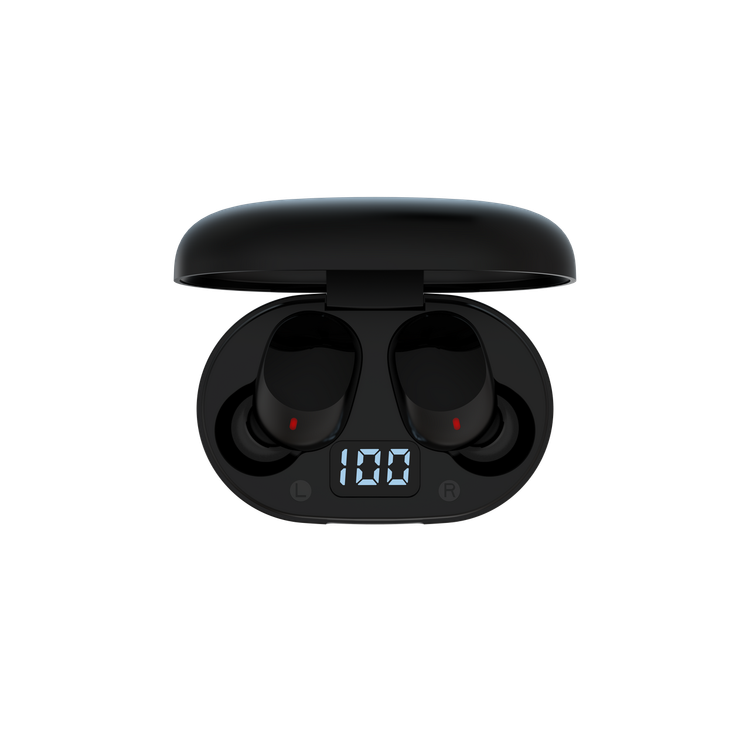 Devia Joy A6 Series TWS Wireless Earphone Bluetooth Version V5.0 - Black