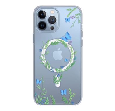 Devia Spring Series Magnet Protective Case for iPhone 14 - Blue