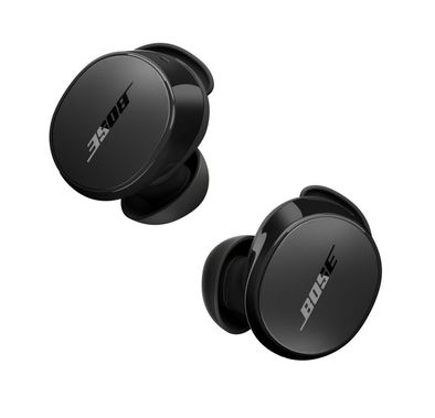 Bose QuietComfort Earbuds, Up to 8.5 Hours of Battery Life, Wireless Charging Case, Voice Control, Customizable Tap Controls, Adjustable EQ, Renowned Noise Cancellation - Black