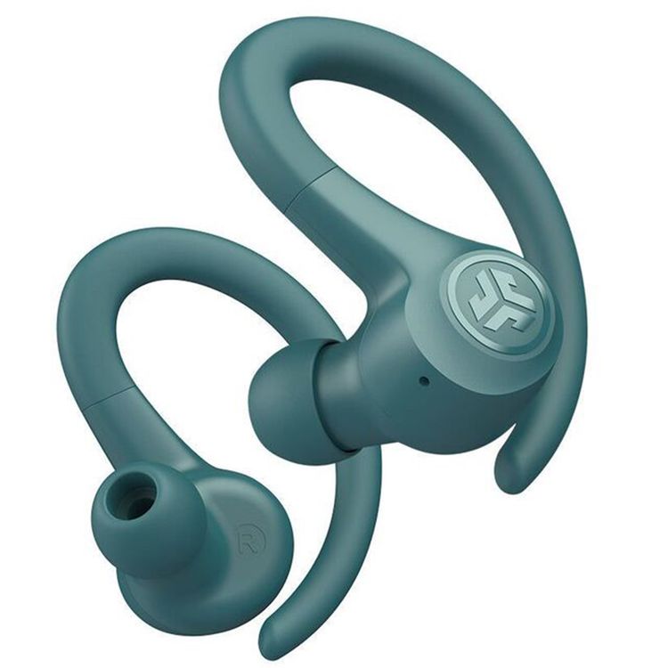 JLAB Go Air Sport True Wireless Earbuds, Touch Controls, Dual Connect, Type-A Charge Plug, 2 Hours Case Charging Time - Teal