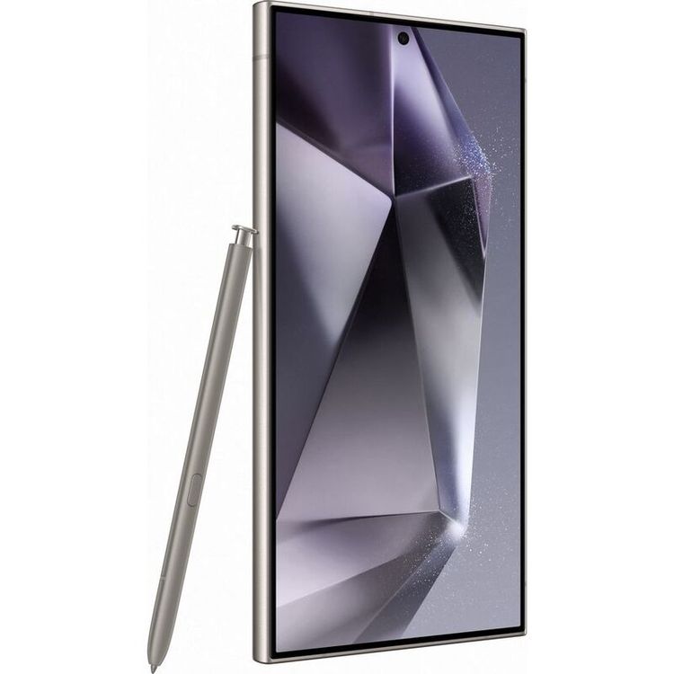 هاتف سامسونج جالاكسي إس 24 ألترا الذكي بتقنية شبكة الجيل الخامس، قلم S Pen مدمج، شاشة Dynamic AMOLED 2x مقاس 6.8 بوصة، ذاكرة وصول عشوائي (RAM) سعة 12 جيجابايت، سعة تخزين 512 جيجابايت، دقة كاميرا 200 ميجابكسل، معالج ثماني النواة، شريحتي اتصال eSIM، بطارية تدوم طويلاً - أسود تيتانيوم