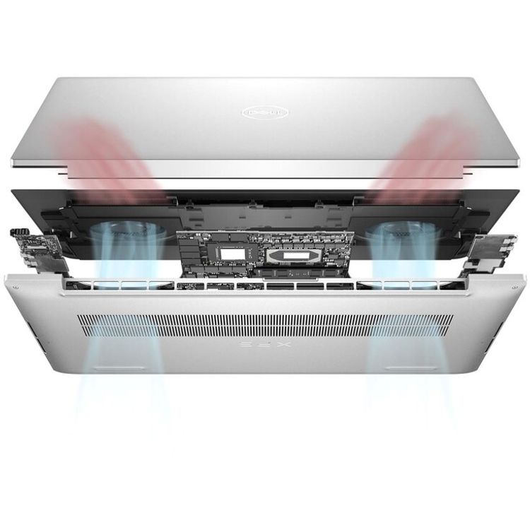 Dell XPS 17 9720 Laptop Windows 11 - Platinum Silver