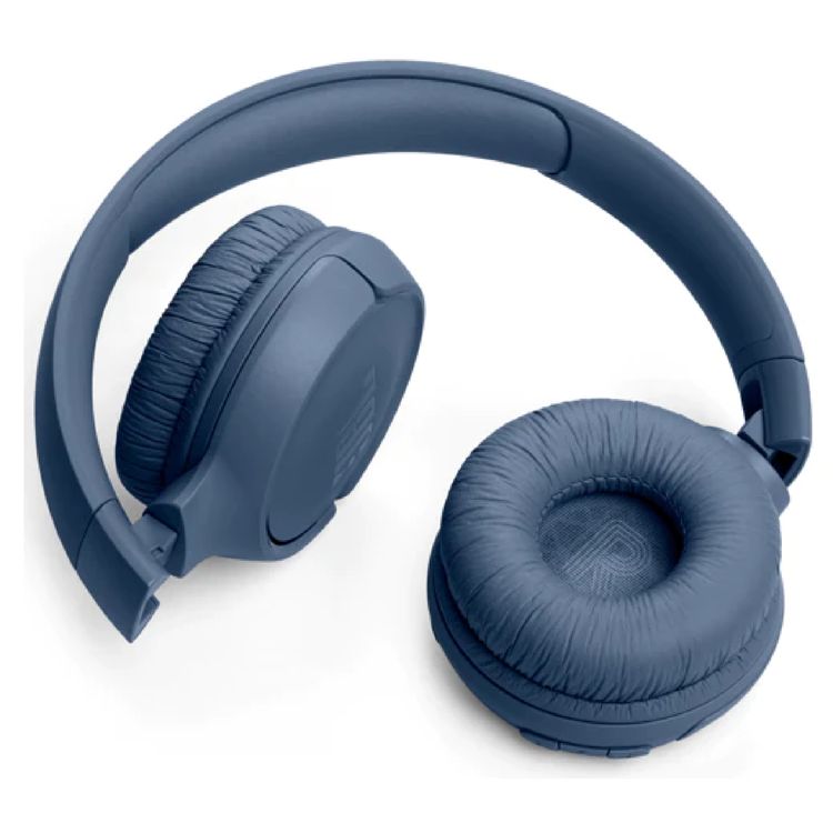 JBL Tune 520BT Wireless On-Ear Headphone with Multi-point Connections, Comfortable & Foldable Design, JBL Pure Bass Sound, Fast Charge, Voice Aware Technology - Blue