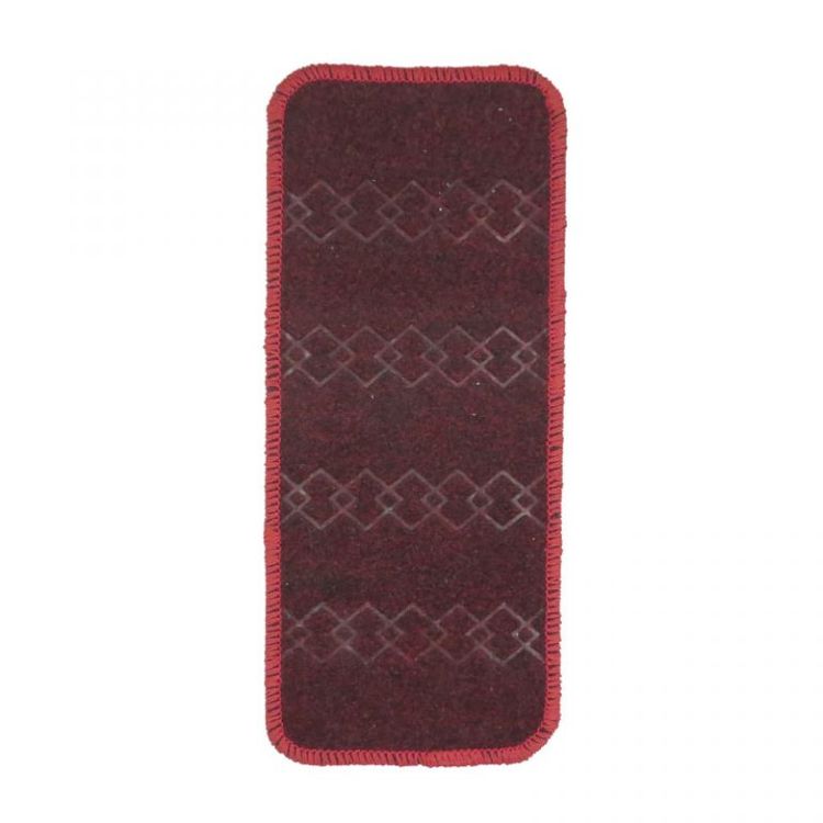 RoadPower Universal Car Floor Mats Patterned - Maroon