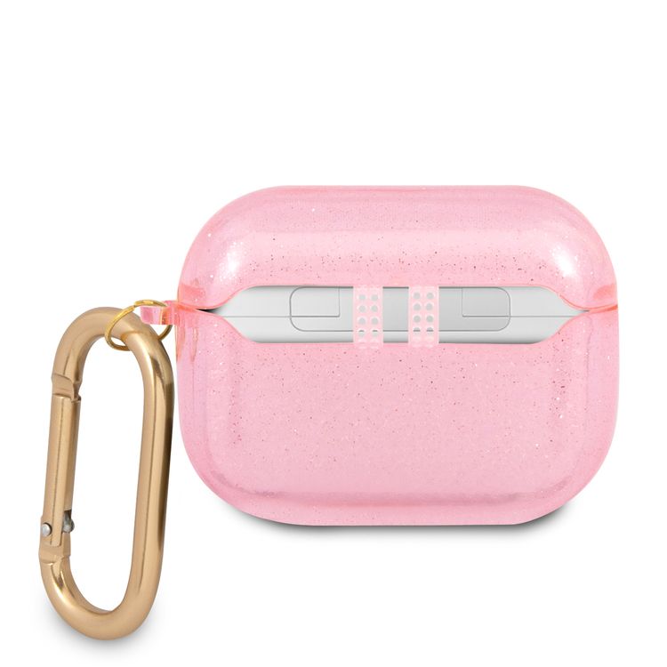 جراب سي جي موبايل من مادة البولي يوريثان الحراري ملون لامع مع حلقة متوافقة مع ايربودز برو مقاوم للخدش والسقوط ، غطاء واقٍ من السيليكون ومقاوم للغبار والامتصاص مناسب مع الشواحن اللاسلكية المرخصة رسميًا