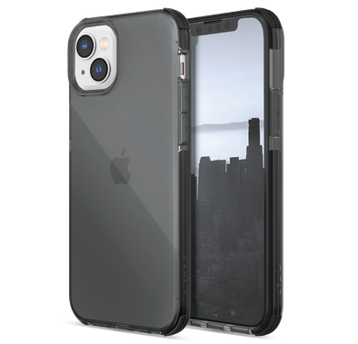 X-Doria Raptic clear, Shock Absorbing Protection, Compatible with iPhone 14 - Smoke