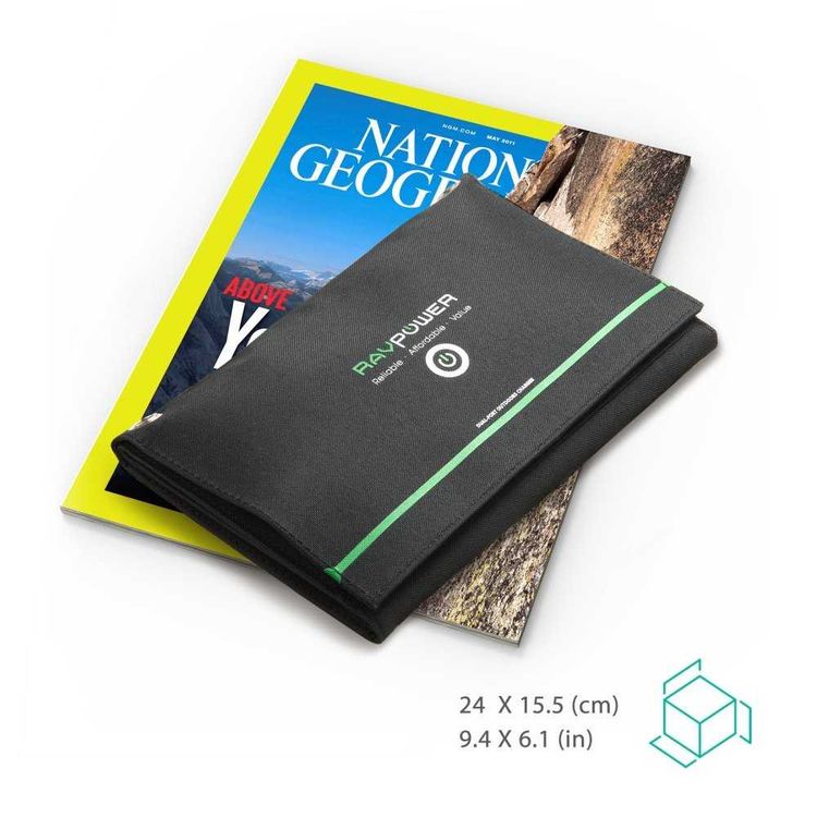 RAVPower 16W Dual USB Solar Charger