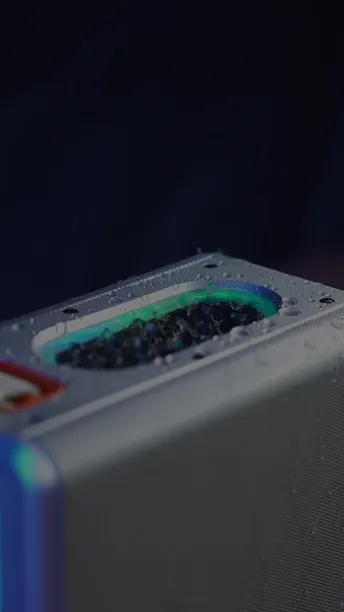 سماعة بورودو ساوندتيك كوانتوم محمولة بقناة 2.2 في الإمارات العربية المتحدة | 12 ساعة تشغيل - أسود | (PD-STKRS80-BK)