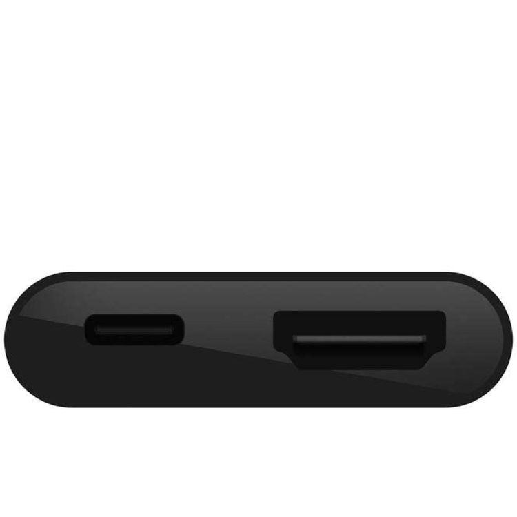 Belkin USB-C to HDMI+ Charge Adapter - Black