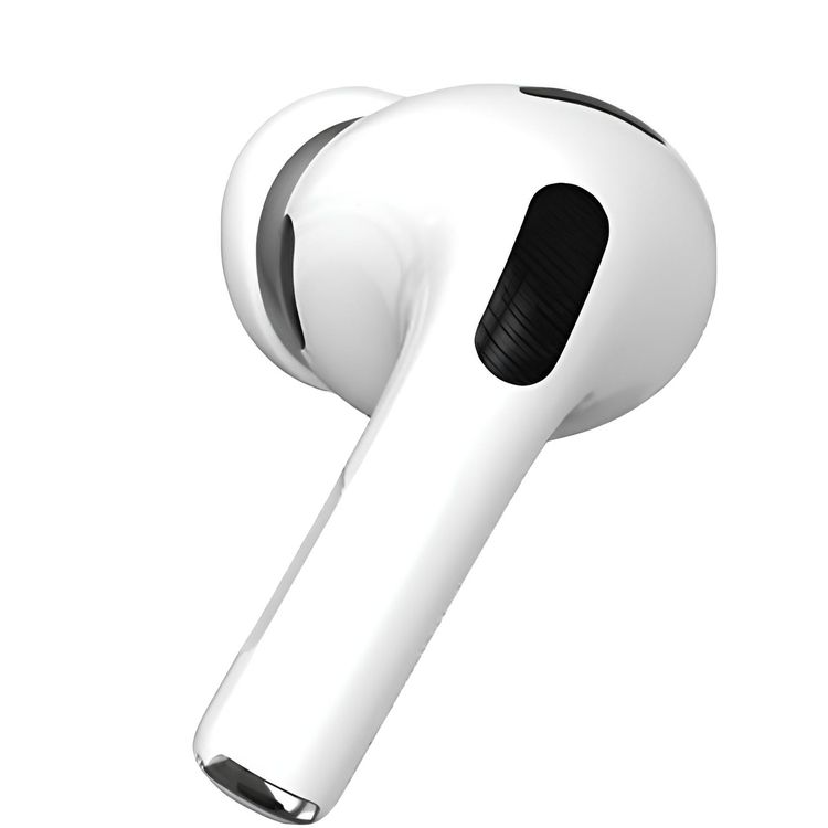 Porodo ANC Earbuds Pro III, 13mm Driver Size, 300mAh Charging Case & 30mAh Earbuds Battery, 25dB Noise Reduction, Voice Assistant, Up to 5 Hours Play Time, 25m Transmission Range - White