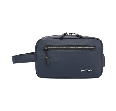 Multi-Compartment Storage Bag Porodo Lifestyle IPX3 Water Resistant Camouflage with 2A USB Charging Output