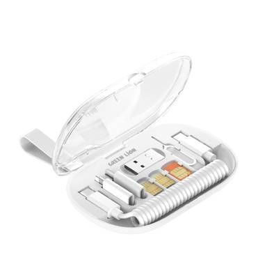 Green Lion 6-in-1 Multi-Functional Data Cable Set, Type-C...
