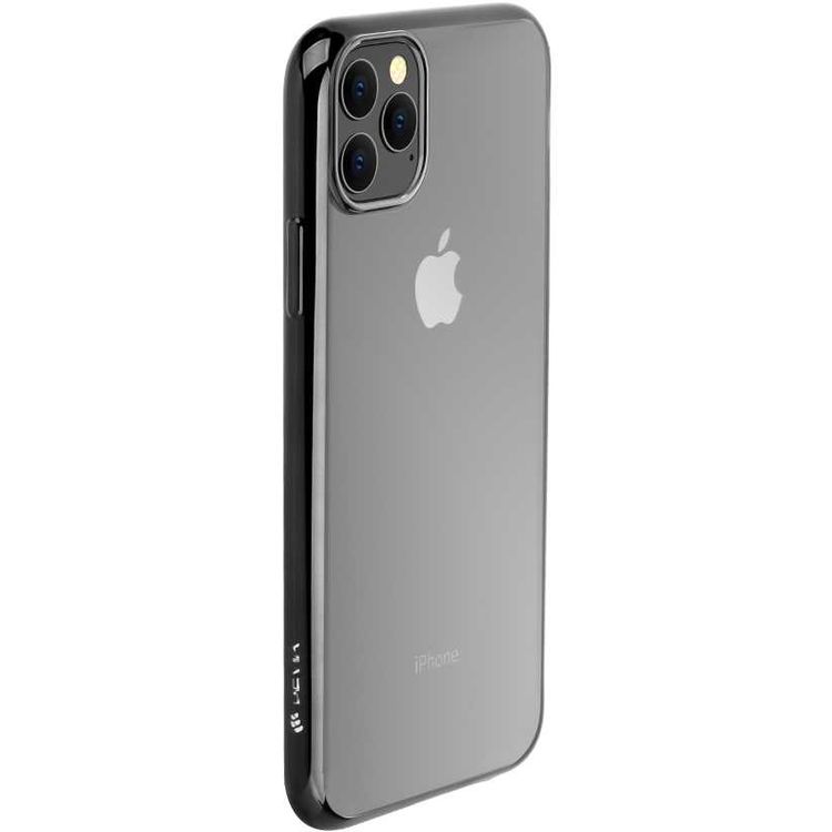 Devia Glitter Series Soft Sleek Case Compatible for iPhone 11 Pro Max (6.5") Anti-Scratch - 1.2m Drop Protection - Anti-yellowish Case - 360° Full Protection Back Cover - Black