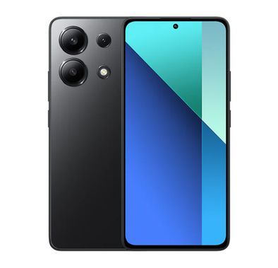 Xiaomi Redmi Note 13 Smartphone, GLB Version, RAM 8GB, Storage 256GB, 4G LTE, Dual Sim, Fingerprint Sensor, GPS, Bluetooth 5.3 - Midnight Black