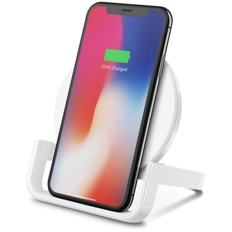 حامل الشحن اللاسلكي Belkin BOOST CHARGE™ بقدرة 10 وات - أبيض