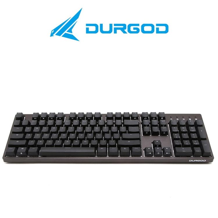 Durgod Taurus TKL Wireless Mechanical Gaming Keyboard  - Double Shot PBT NKRO (Cherry Red,Brown) - Space Purple