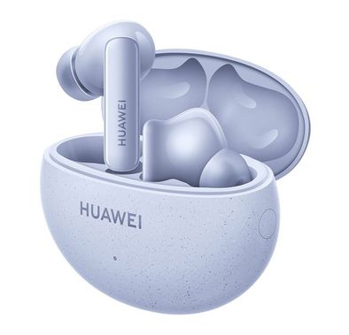 Huawei FreeBuds 5i Earbuds, Flexible Noise Cancellation, Touch Control, 10 mm Dynamic Driver, 410 mAh Charging Case Battery Capacity - Isle Blue
