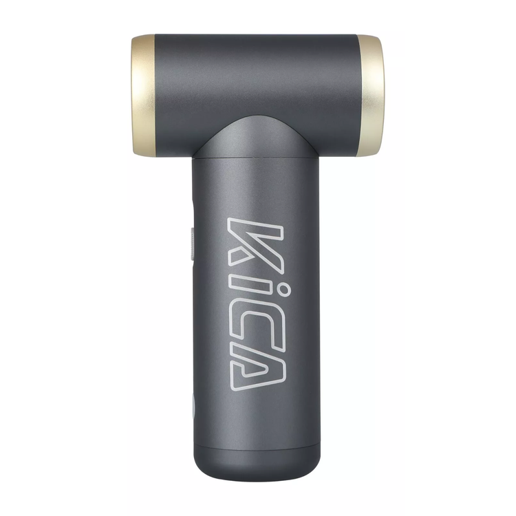 Kica Jet Fan 2 Vacuum Kit, 4 m/s to 20 m/s Adjustable Wind Speed, 101000RPM Brushless Motor, Aviation-Grade Aluminum Shell, Uses for Cleaning, Drying, Inflating & Dusting Hard-to-Reach Areas, Vacuum Accessories Included - Gray
