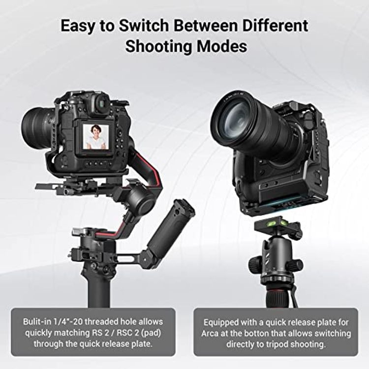 SMALLRIG Z 9 Cage Kit for Nikon Z 9 Camera with Top Handle , Aluminum Alloy Cage for Nikon Z 9 - 3738 - Black