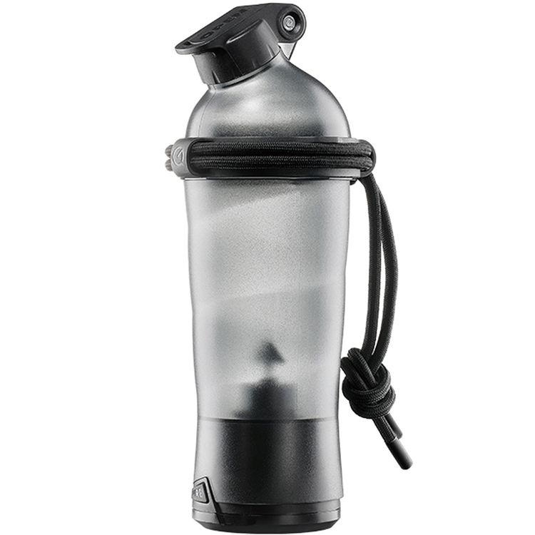 Porodo Lifestyle Protein Shaker 550ml Capacity, 2000mAh Battery, About 2 Weeks Working Time, Lightweight and Portable, Type-C Charging, Easy to Use, Durable Materials for Kitchen, Gym & Outdoor - Black