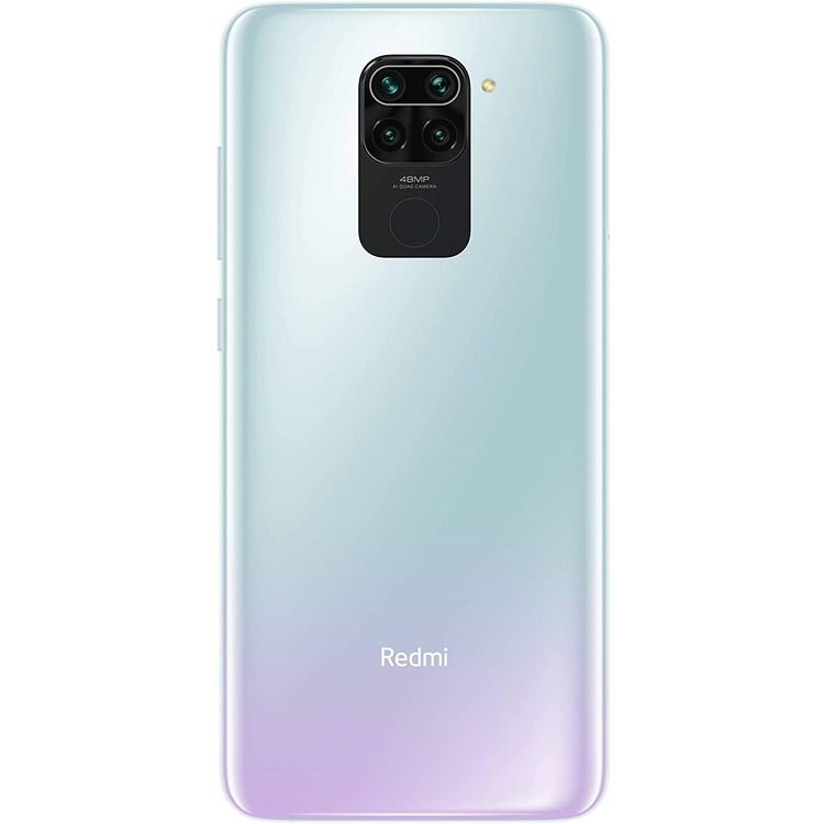 Xiaomi Redmi Note 9 4G LTE Smartphone Dual Sim 6.53" inch Display 4GB RAM / 64GB ROM Storage, 13MP Front & 48MP Rear Camera, MediaTek Helio G85 Chipset, 5020 mAh All Day Battery Android Mobile Phone - Polar White