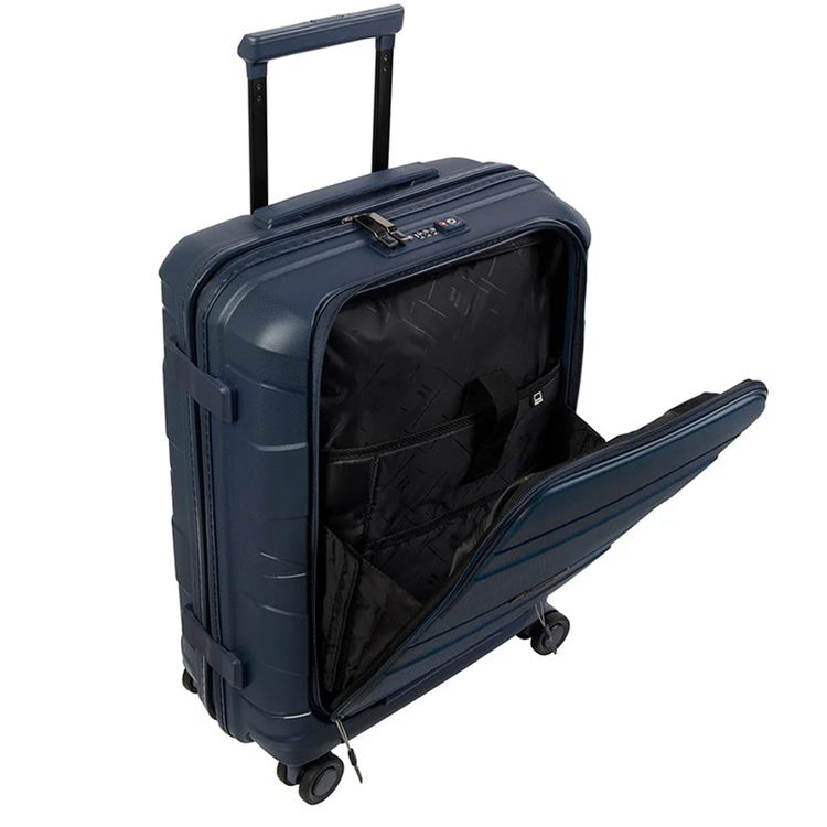 it luggage Momentous Small 21" Luggage, 8 Wheel Spinner, Telescopic Extendable Handle, Combination Lock, Polypropylene Material - Tibet Lan