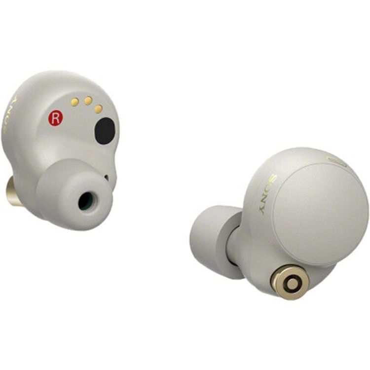 Sony Noise Cancelling Trueless Wireless Earbuds (WF-1000XM4-SL) - Silver