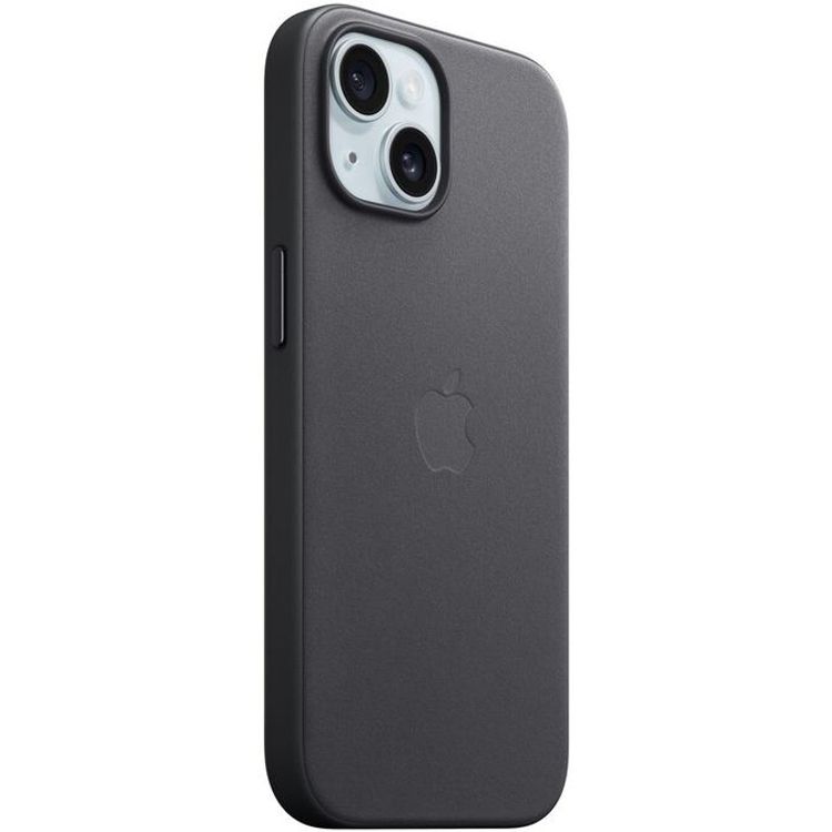 Apple iPhone 15 FineWoven Case [MagSafe] | Black