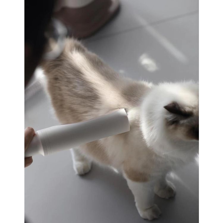 Porodo Lifestyle Pet Grooming Kit Trimmer & Vacuum, 2000mAh Battery Capacity, 13500Pa Suction Power,  3.2L Hair & Dust Bin, 1.5m Hose Length - White