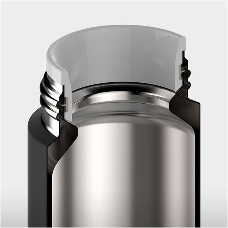 Xiaomi Mijia Mini Thermos Cup 350ML, Light Weight, Stainless Steel, Long-Acting Heat Preservation - Black
