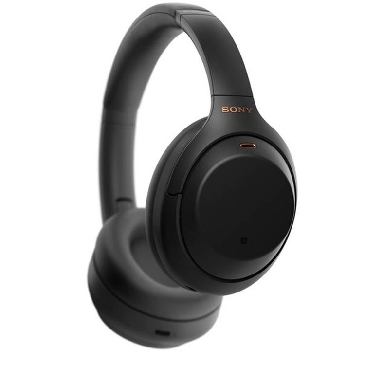 Sony Wireless Noise Cancelling Stereo Headphones with Steel, Plastic & Padded Leather Cover Material, 30 Hours Battery Life, 10m Performance Range, Built-in Microphone- Black