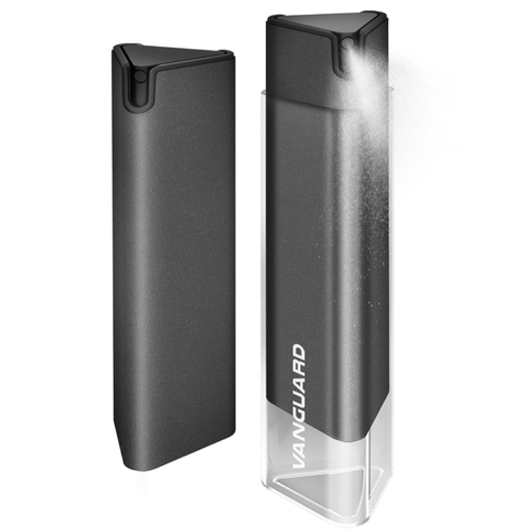 Viva Madrid Vanguard Vapor All in One Anti-Microbial Screen Cleaner, Anti-Bacteria, Anti-Germs Spray Compatible for All Mobile Phones, Laptop, Camera Lens, Tablet, iPad -  Dark Gray