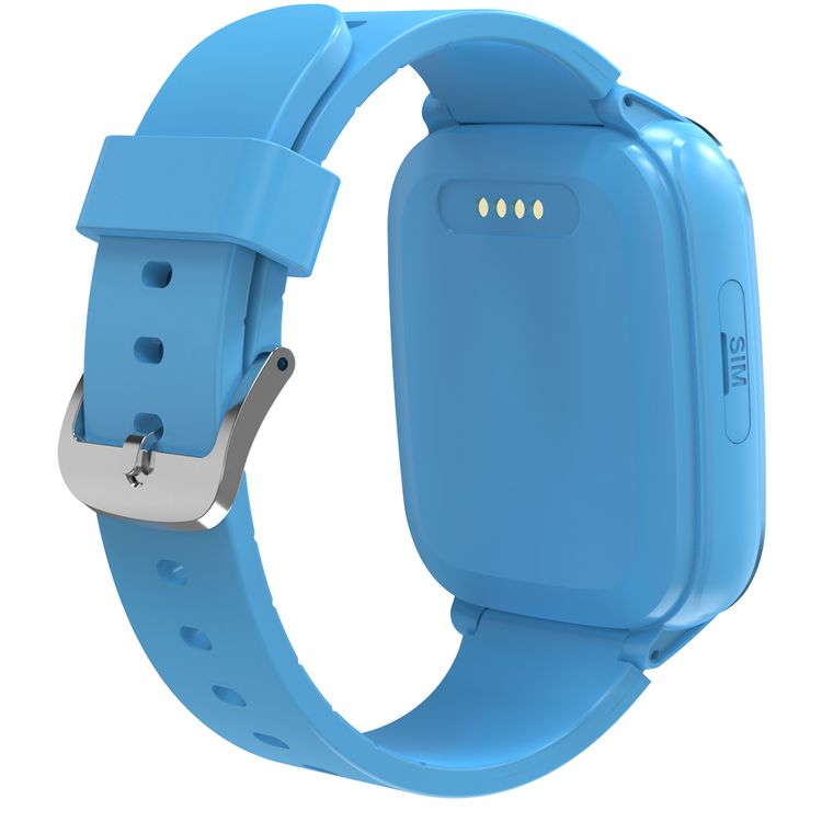  Porodo 4G Kids GPS 1.85 inches Smart Watch Junicare with Touch Display, 36 Hours Working Time, 3 Hours Charging Time, Video Calling - Blue