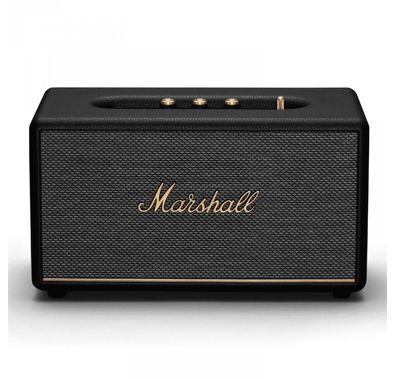 Marshall Stanmore III Wireless Portable Stereo Bluetooth Speaker, 10m Bluetooth Range, Bluetooth Version 5.2, Iconic Marshall Styling, High-quality Materials, Dynamic Loudness - Black