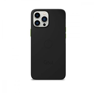 Comma Kevlar Series Phone Case Compatible for iPhone 13 Pro Max (6.7) Anti-Shock Protective Back Cover - Black