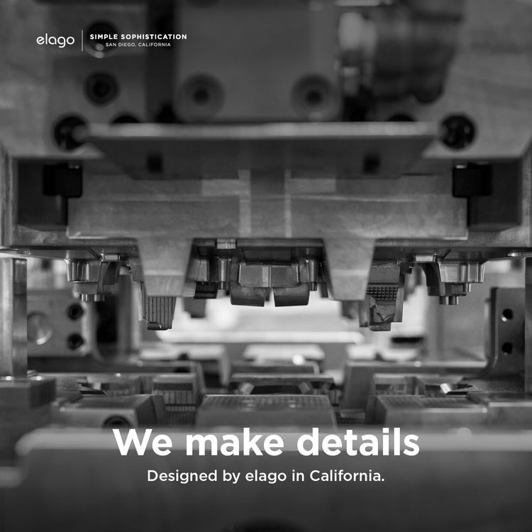 Elago Hybrid Case Compatible w/ iPhone 12 Mini (5.4")Ultimate Protection, Raised Bezel for More Protection, Supports Wireless Charge, Anti-Yellowing, Shock Absorbing - Jean Indigo