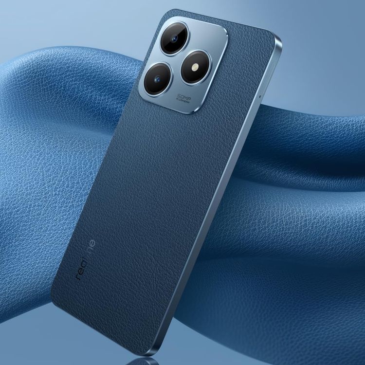 Realme C63 TRA Version, 8Gb RAM, 256GB Storage, 6.75", 50MP, Dual-SIM, Android 14, GSM, HSPA, LTE  - Leather Blue